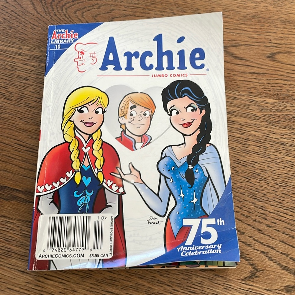 The Archie Library 10 75th Anniversary Celebration jumbo comics